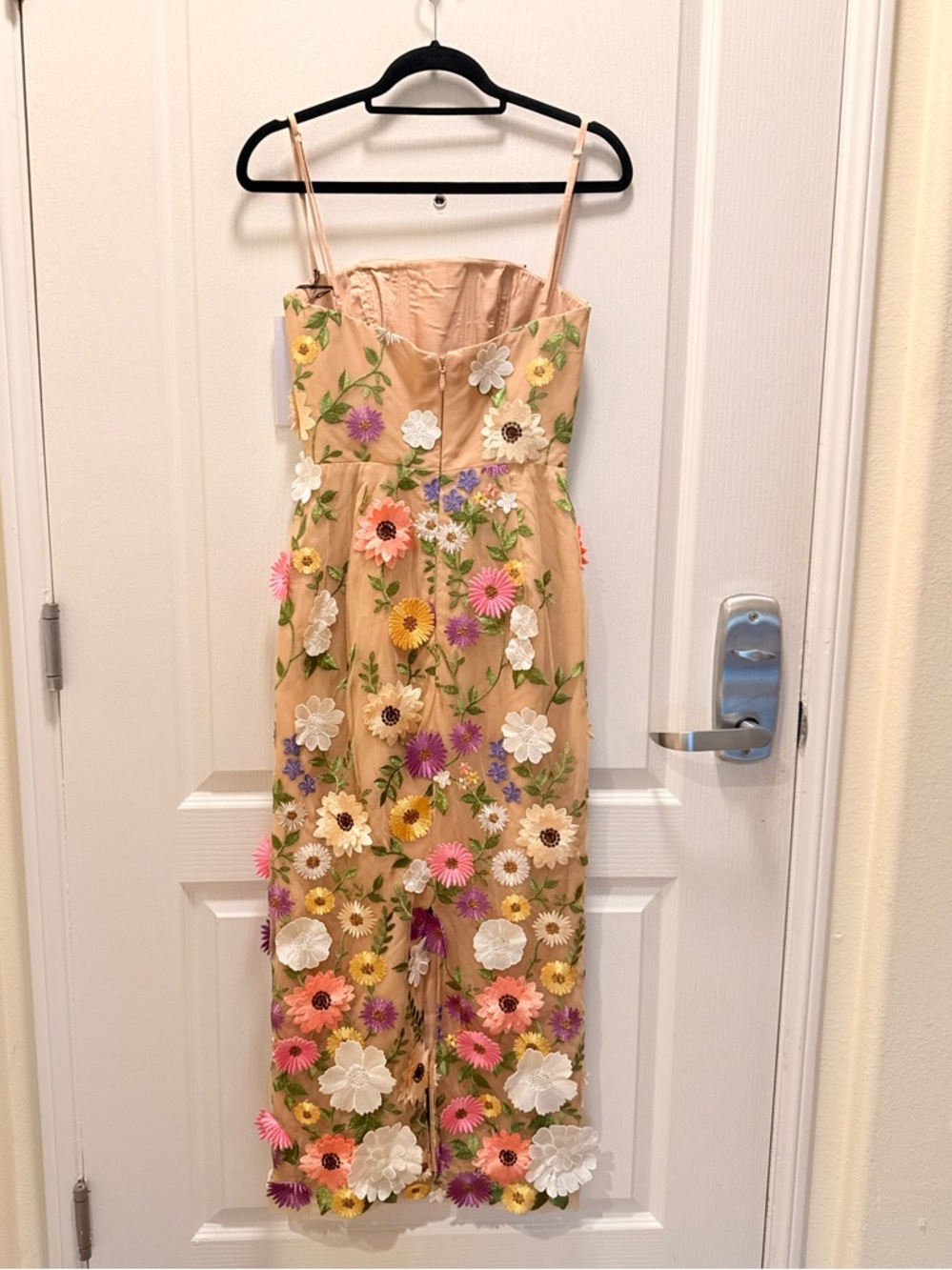 Helsi Gemma 3D floral Embroidered Midi Dress in Multi Size XS NWT - Picture 4 of 7